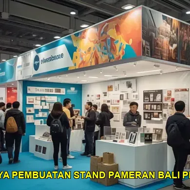 rincian biaya pembuatan stand pameran bali profesional